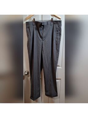 Braggi Men's Gray Dress Pants 36x32